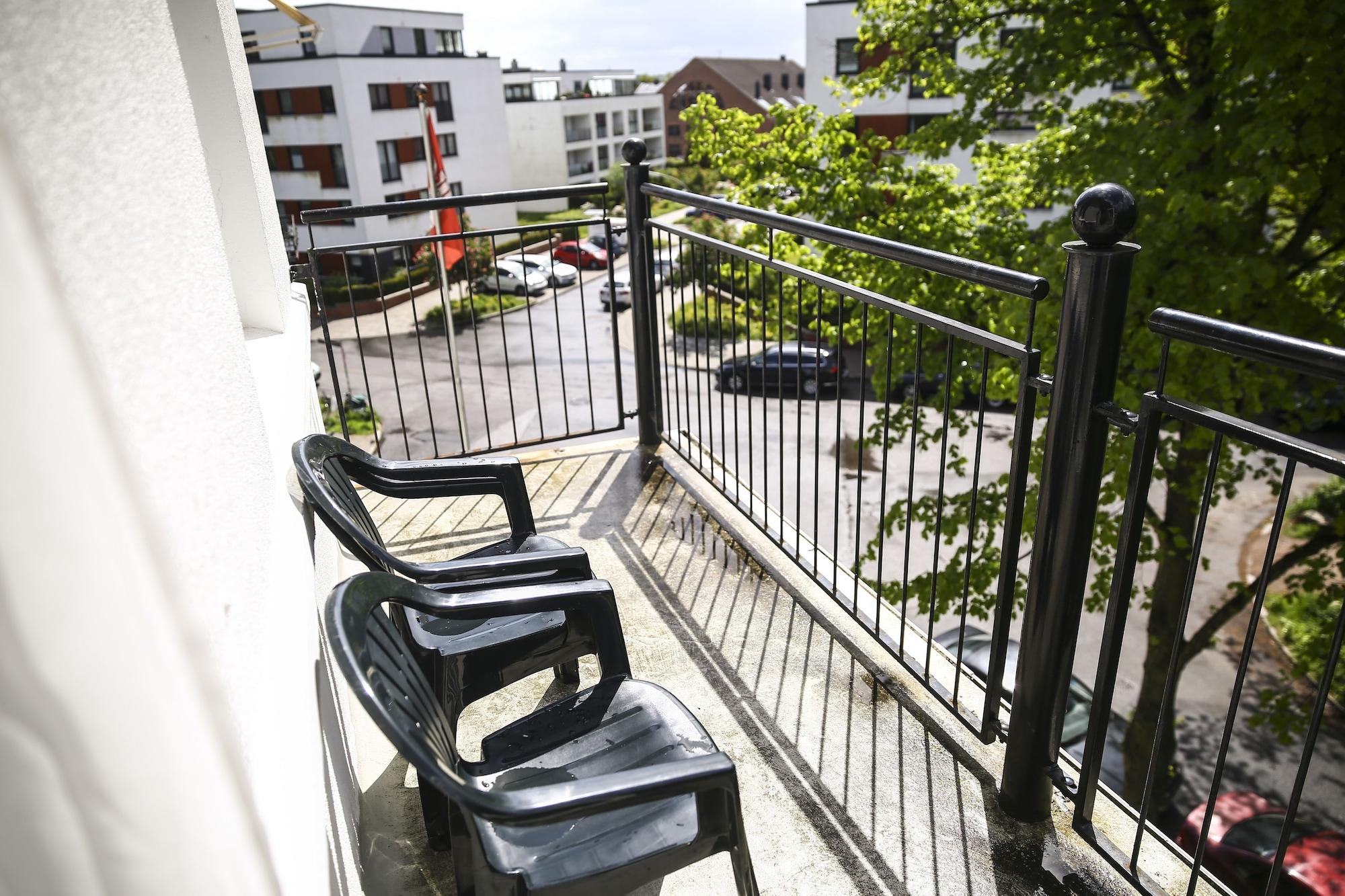Hotel Marienthal Garni Hamburg Exterior foto