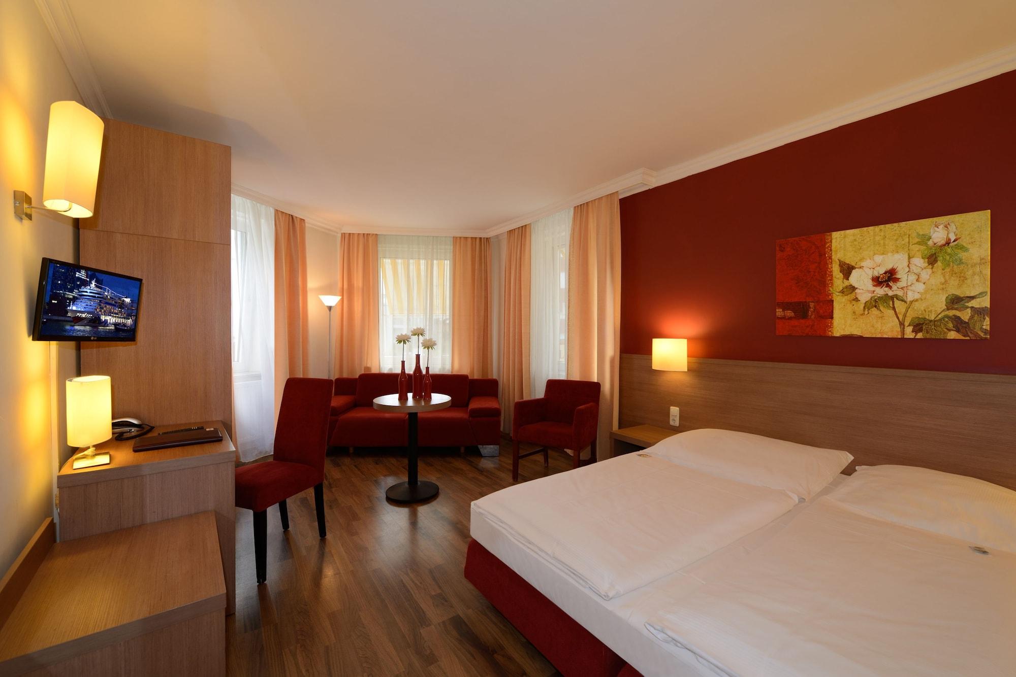 Hotel Marienthal Garni Hamburg Exterior foto