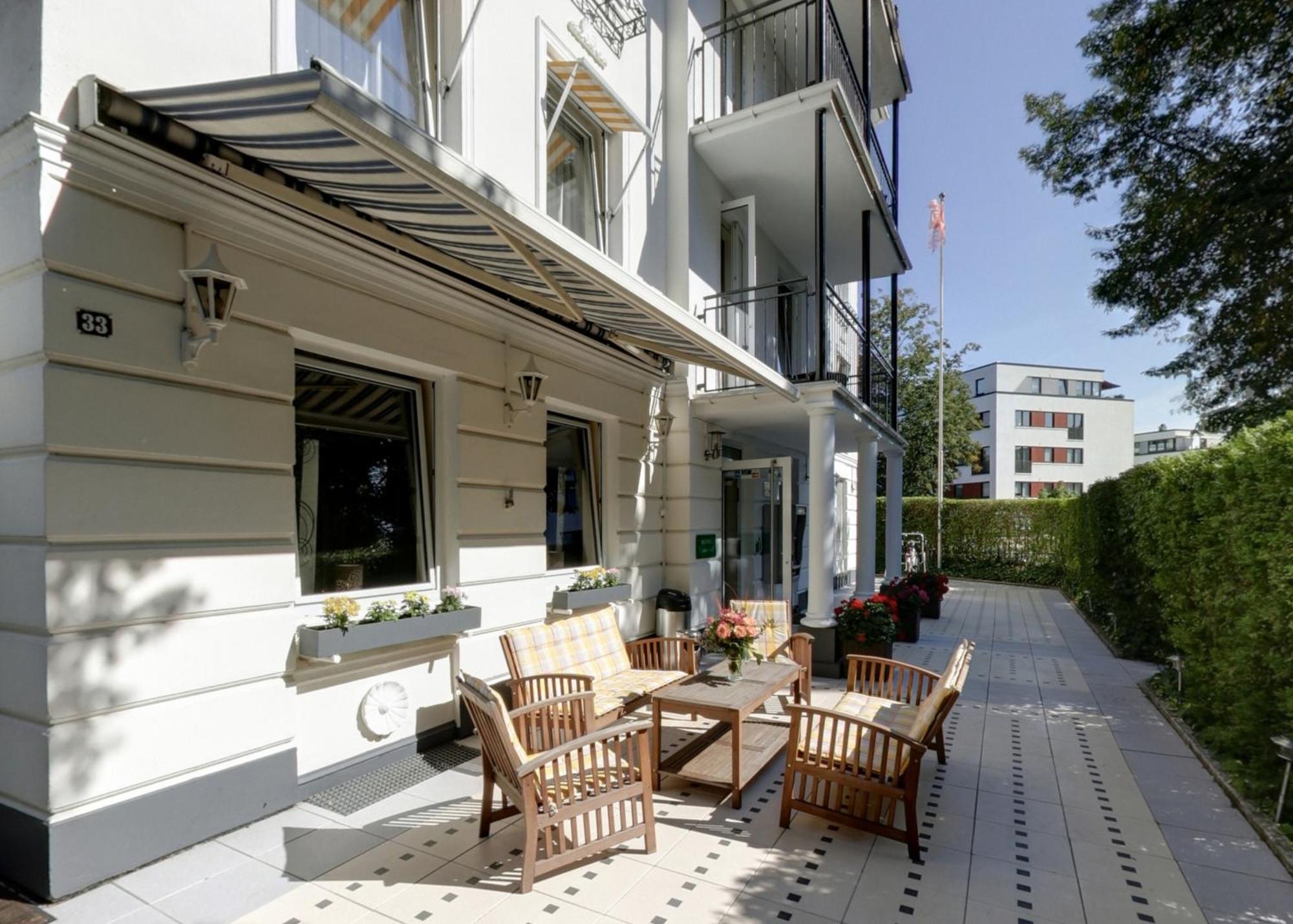 Hotel Marienthal Garni Hamburg Exterior foto